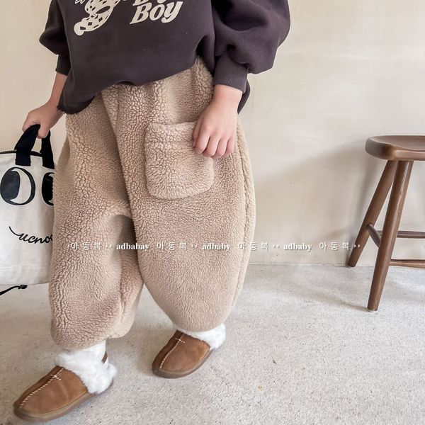 trousers winter children warm lamb fleece pants fashion girls pocket cotton baby boys casual plus velvet clothes 230220, Blue
trousers winter children warm lamb fleece pants fashion girls pocket cotton baby boys casual plus velvet clothes 230220, Blue