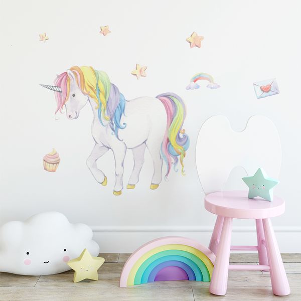 wall decor cartoon cute unicorn stickers flowers castle nursery home decoration for kids room baby girls bedroom peaceful decals 230220
wall decor cartoon cute unicorn stickers flowers castle nursery home decoration for kids room baby girls bedroom peaceful decals 230220
