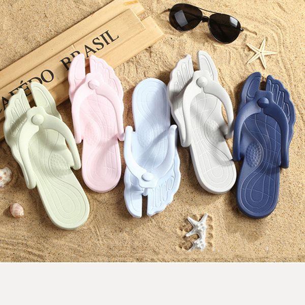 slippers flat bottomed lightweight sandals creative summer foldable travel portable home beach flip flops 230220, Black
slippers flat bottomed lightweight sandals creative summer foldable travel portable home beach flip flops 230220, Black