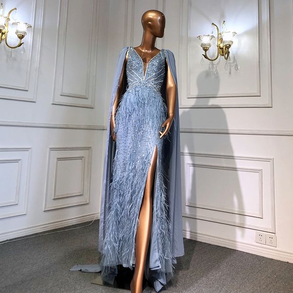 party dresses serene hill blue mermaid elegant cape sleeves luxury beaded feather evening gowns 2023 for women la71583a 230220, White;black
party dresses serene hill blue mermaid elegant cape sleeves luxury beaded feather evening gowns 2023 for women la71583a 230220, White;black