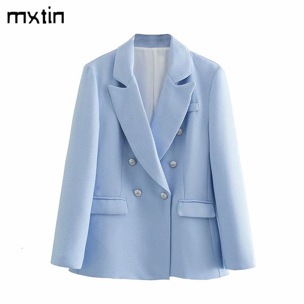 women s suits blazers mxtin women autumn fashion solid double breasted vintage slim pockets office lady suit business female blazer coat 230, White;black
women s suits blazers mxtin women autumn fashion solid double breasted vintage slim pockets office lady suit business female blazer coat 230, White;black