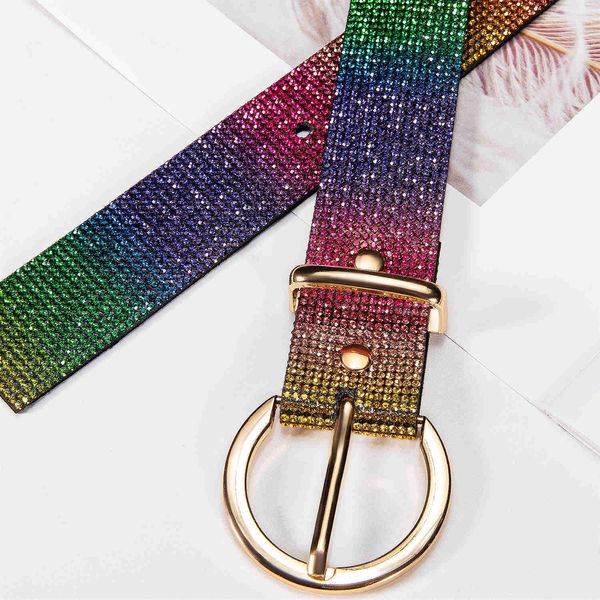 key rings rhinestone belts for women diamond shinning fashion rainbow belt pin buckle new design stylish jeans trouser female waistband j230, Slivery;golden
key rings rhinestone belts for women diamond shinning fashion rainbow belt pin buckle new design stylish jeans trouser female waistband j230, Slivery;golden
