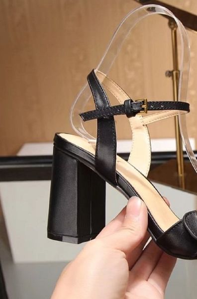 designer classic high heeled sandals coarse heel leather suede woman shoes metal buckle for parties occupation sandals sandals famous design, Black
designer classic high heeled sandals coarse heel leather suede woman shoes metal buckle for parties occupation sandals sandals famous design, Black
