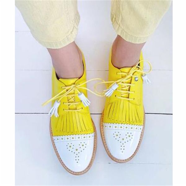 dress shoes women soft leather oxfords handmade leisure laceup brogues wingtips for ladies arrival caved tassel flats 230220, Black
dress shoes women soft leather oxfords handmade leisure laceup brogues wingtips for ladies arrival caved tassel flats 230220, Black
