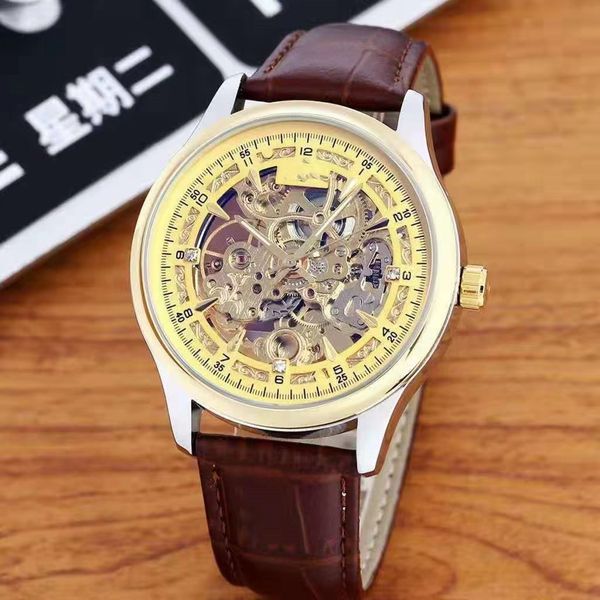 luxury hollowed out fully automatic machinery business men's fashion watch manufacturers wholesale cross-border e-commerce watches, Slivery;brown
luxury hollowed out fully automatic machinery business men's fashion watch manufacturers wholesale cross-border e-commerce watches, Slivery;brown