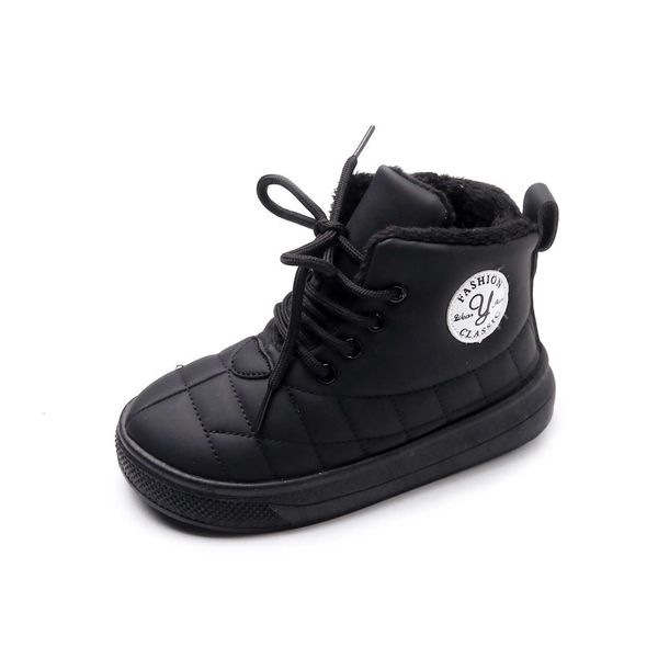 strict selection of new girls' cotton boots plus plush girls' cotton boots soft soled bread shoes chil1en's snow boots boys&#, Black
strict selection of new girls' cotton boots plus plush girls' cotton boots soft soled bread shoes chil1en's snow boots boys&#, Black