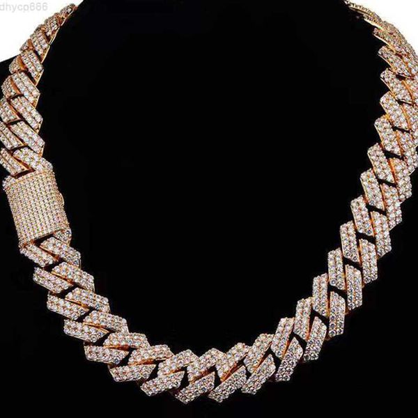 designer jewelry ale 400g heavier big guy 20mm 4row diamonds 925 sterling silvericed out vvs moissanite diamond cuban link chain, Silver
designer jewelry ale 400g heavier big guy 20mm 4row diamonds 925 sterling silvericed out vvs moissanite diamond cuban link chain, Silver