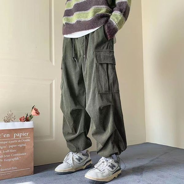 men s jeans japanese high street cityboy corduroy overalls men s ins trend casual oversized pants y2k straight loose wide leg women 230217, Blue
men s jeans japanese high street cityboy corduroy overalls men s ins trend casual oversized pants y2k straight loose wide leg women 230217, Blue