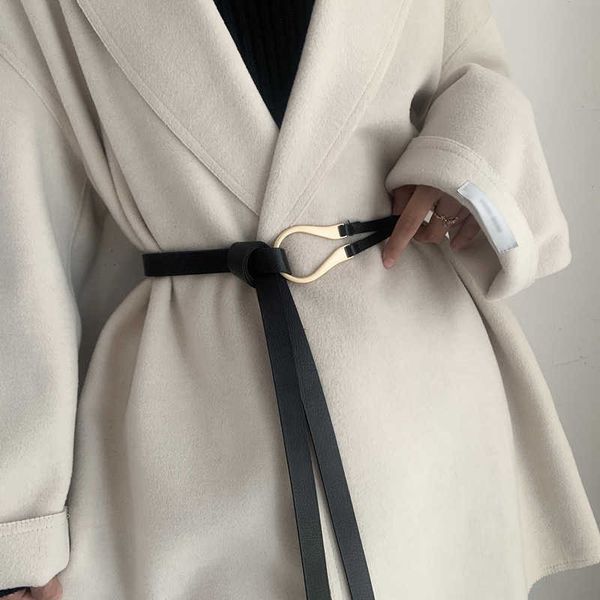 belts new fashion leather women belt designer metal buckle waist strap allmatch lady dress coat sweater decorative knotted waistband j230220, Black;brown
belts new fashion leather women belt designer metal buckle waist strap allmatch lady dress coat sweater decorative knotted waistband j230220, Black;brown
