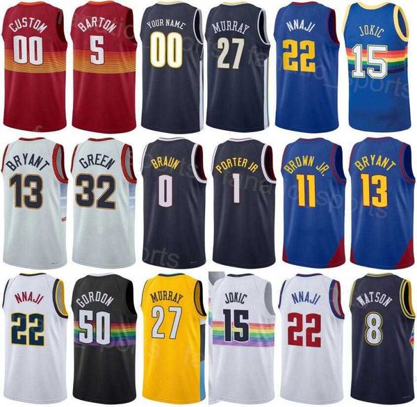 printed men kids women basketball michael porter jr jersey 1 aaron gordon 50 jeff green 32 zeke nnaji 22 thomas bryant 13 jamal murray 27 ni, Black;red
printed men kids women basketball michael porter jr jersey 1 aaron gordon 50 jeff green 32 zeke nnaji 22 thomas bryant 13 jamal murray 27 ni, Black;red
