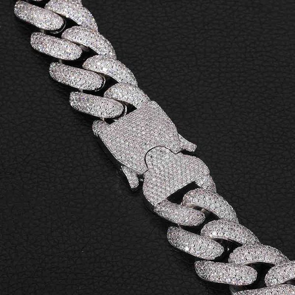 hip hop new spring buckle 20mm wide full diamond cuban necklace four rows of zircon necklace accessories, Silver
hip hop new spring buckle 20mm wide full diamond cuban necklace four rows of zircon necklace accessories, Silver