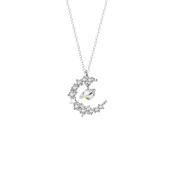 stars moon sterling silver 925 necklace female niche design light luxury ins style clavicle chain planet glazed stone pendant
stars moon sterling silver 925 necklace female niche design light luxury ins style clavicle chain planet glazed stone pendant