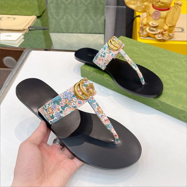 Image of Women Luxury Desinger Slippers Fashion Grapes Discount Thin Black Flip Flops Brand Shoe Ladie Beige Shoes Sandals Flippers