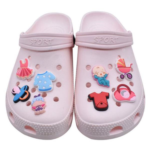 cartoon baby product croc charms beach shoe flower decoration accessories soft rubber shoecharms buckle, White;pink
cartoon baby product croc charms beach shoe flower decoration accessories soft rubber shoecharms buckle, White;pink