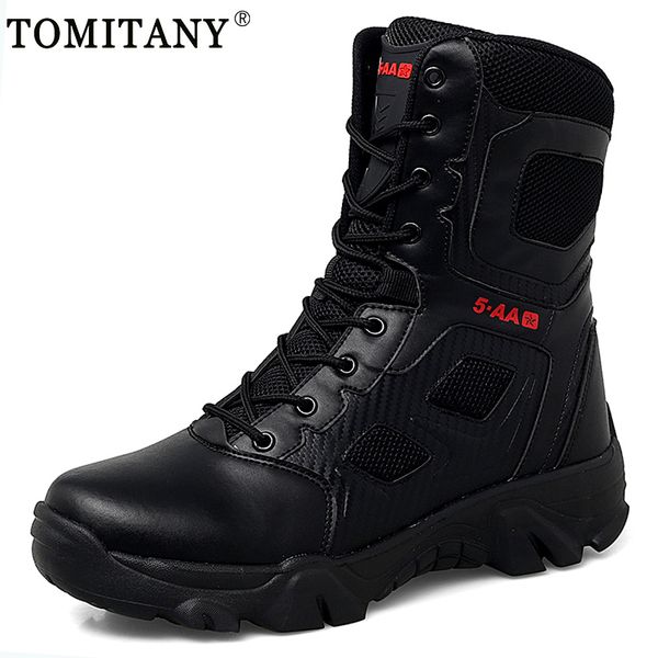dress shoes men shoes winter men combat tactical boots ankle work safety shoes special force army boots male waterproof motorcycle shoe 2302, Black
dress shoes men shoes winter men combat tactical boots ankle work safety shoes special force army boots male waterproof motorcycle shoe 2302, Black
