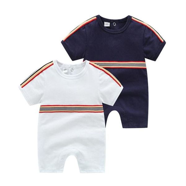 fashion 2021 toddler newborn designer baby boys girls romper short sleeve cotton infant kids cloth jumpsuit playsuit outfits children c269p, Blue
fashion 2021 toddler newborn designer baby boys girls romper short sleeve cotton infant kids cloth jumpsuit playsuit outfits children c269p, Blue
