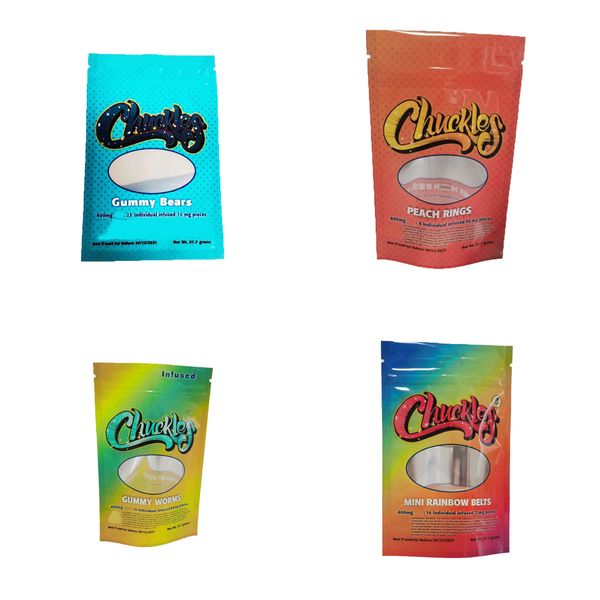 chuckles mylar stand up zipper bag mini rainbow belts gummy worms peach rings storage packaging bags
chuckles mylar stand up zipper bag mini rainbow belts gummy worms peach rings storage packaging bags