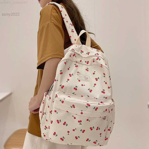 new girl cherry floral travel book backpack women trendy print school bag female lapcollege backpack fashion lady kawaii bag
new girl cherry floral travel book backpack women trendy print school bag female lapcollege backpack fashion lady kawaii bag