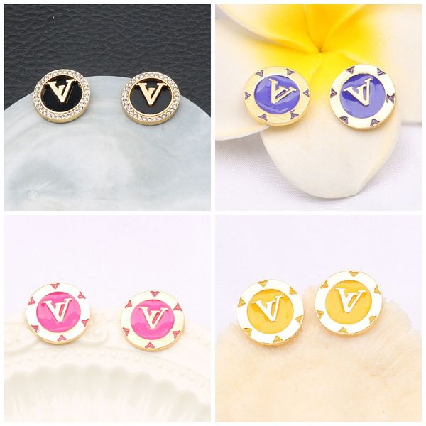womens brand earrings ear stud 18k gold plated 925 silver plated earring crystal pearl party women designers wedding statement jewelry gift, Golden;silver
womens brand earrings ear stud 18k gold plated 925 silver plated earring crystal pearl party women designers wedding statement jewelry gift, Golden;silver