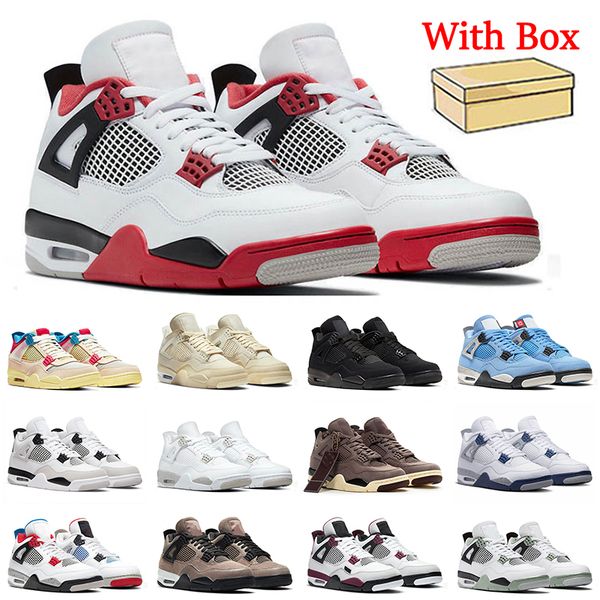 with box 4 basketball shoes 4s fire red sail black cat midnight navy guava ice military white oreo taupe haze what the seafoam mens women ju
with box 4 basketball shoes 4s fire red sail black cat midnight navy guava ice military white oreo taupe haze what the seafoam mens women ju