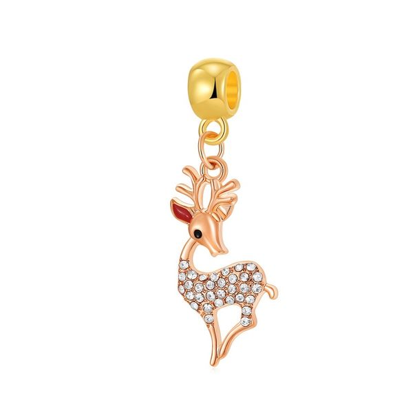 fits pandora original bracelets 20pcs silver charms beads gold plated crystal christmas elk pendant silver charms bead for women diy europea, Black
fits pandora original bracelets 20pcs silver charms beads gold plated crystal christmas elk pendant silver charms bead for women diy europea, Black