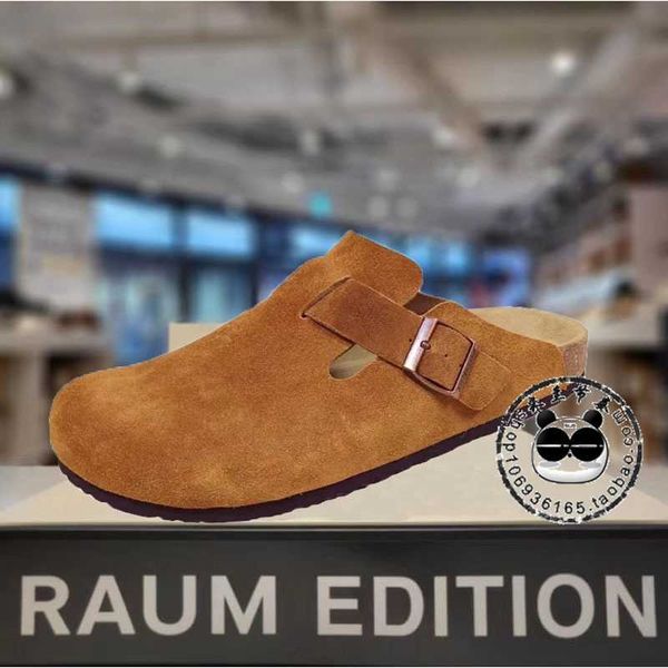 slippers factory designer birkinstocks boken men's and women's baldheaded semi-trailer cork slippers boken shoes boston leather ou, Black
slippers factory designer birkinstocks boken men's and women's baldheaded semi-trailer cork slippers boken shoes boston leather ou, Black