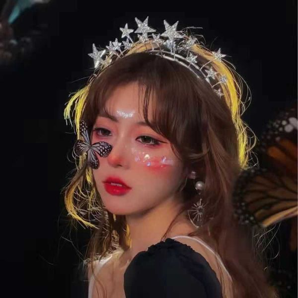 tiaras crystal star headband wedding bridal rhinestones crown headband party headdress headpiece women girl hair jewelry accessories z0220, White;golden
tiaras crystal star headband wedding bridal rhinestones crown headband party headdress headpiece women girl hair jewelry accessories z0220, White;golden