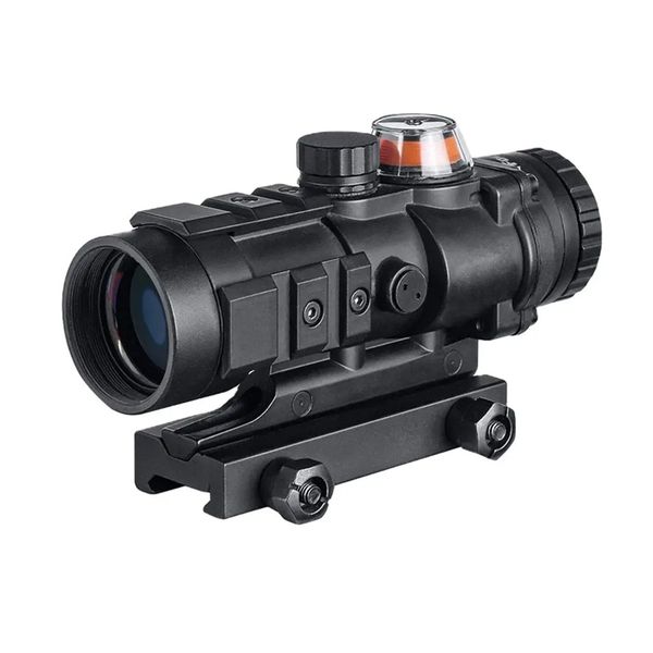 3x32 rifle scope tactical red dot fiber optics holographic collimator 3x magnifier sight red or green illuminated with 20mm weaver mount hun
3x32 rifle scope tactical red dot fiber optics holographic collimator 3x magnifier sight red or green illuminated with 20mm weaver mount hun