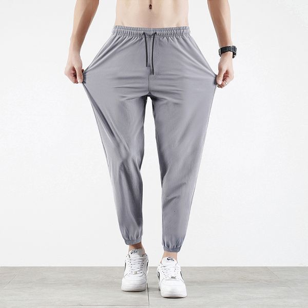 men's pants large size ice silk summer quick drying air conditioning leisure sports korean fashion loose men's 9point 230221, Black
men's pants large size ice silk summer quick drying air conditioning leisure sports korean fashion loose men's 9point 230221, Black