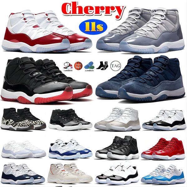 with box women men 11 11s high jorden basketball shoes designer new dmp 2023 cherry cool grey midnight navy win like 96 low 72- pink snake, Black
with box women men 11 11s high jorden basketball shoes designer new dmp 2023 cherry cool grey midnight navy win like 96 low 72- pink snake, Black