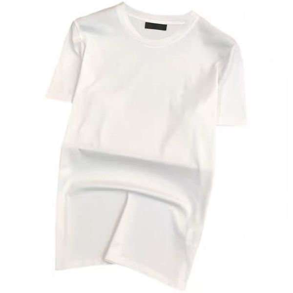 t shirt spring and summer trend black and white solid color european and american fashion ins chest simple print round neck pure cotton brea, White;black
t shirt spring and summer trend black and white solid color european and american fashion ins chest simple print round neck pure cotton brea, White;black