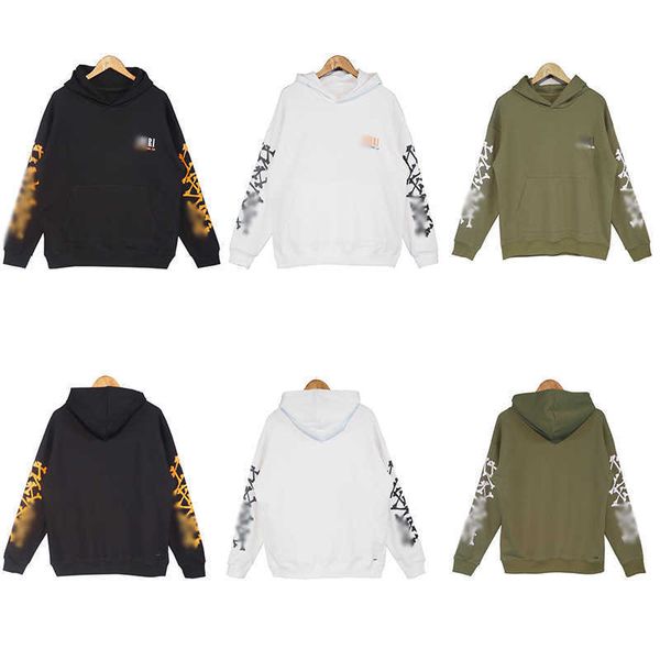 men's hoodies sweatshirts 360g terry new high street bone letter logo printed couple t230220, Black
men's hoodies sweatshirts 360g terry new high street bone letter logo printed couple t230220, Black