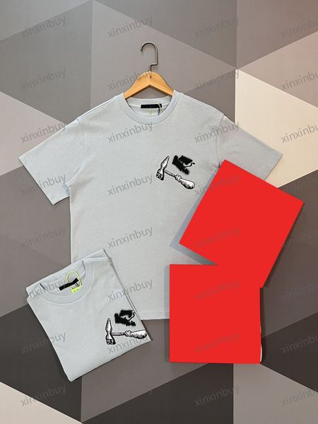 xinxinbuy men designer tee t shirt 23ss multi-tools embroidery short sleeve cotton women black blue white khaki m-2xl, Black;brown
xinxinbuy men designer tee t shirt 23ss multi-tools embroidery short sleeve cotton women black blue white khaki m-2xl, Black;brown