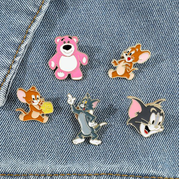 bear mouse pin cute anime movies games hard enamel pins collect metal cartoon brooch backpack hat bag collar lapel badges, Blue
bear mouse pin cute anime movies games hard enamel pins collect metal cartoon brooch backpack hat bag collar lapel badges, Blue