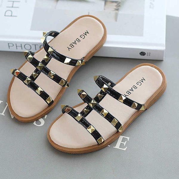 sandals kids sandals for girls children beach slides summer casual sandals rivet fashion outdoor flat heel slippers sandalias csh1312 r23022, Black;red
sandals kids sandals for girls children beach slides summer casual sandals rivet fashion outdoor flat heel slippers sandalias csh1312 r23022, Black;red