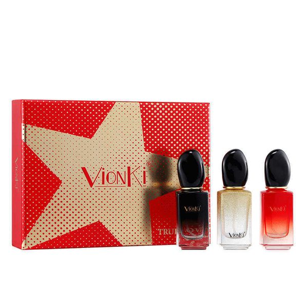 fragrance vicky vionki's favorite si perfume limited medium gift box 15ml * 3 plum flavor
fragrance vicky vionki's favorite si perfume limited medium gift box 15ml * 3 plum flavor