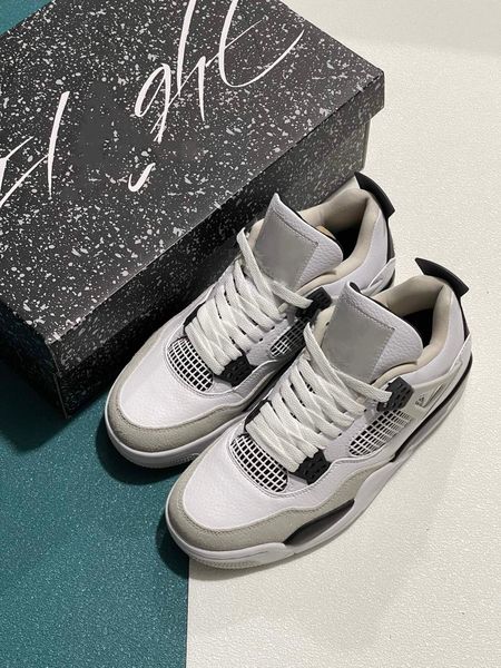 2023 outdoor designer basketball shoes for boys girls jumpman 4 4s iv military black white black-neutral grey lifestyles sports sneakers box
2023 outdoor designer basketball shoes for boys girls jumpman 4 4s iv military black white black-neutral grey lifestyles sports sneakers box
