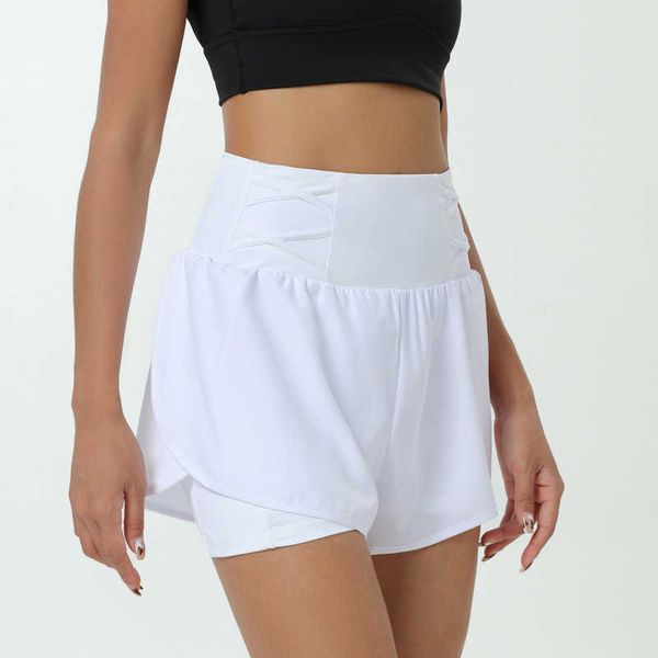 desginer alo yoga shorts pants women's summer high waist double layer anti glare tennis sports pants running fitness quick drying pants, White;black
desginer alo yoga shorts pants women's summer high waist double layer anti glare tennis sports pants running fitness quick drying pants, White;black