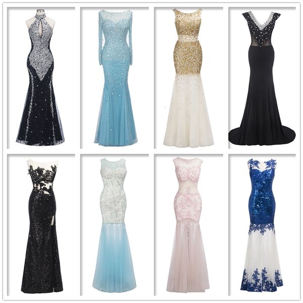 party dresses clearance evening women mermaid sequin beaded crystal appliques embroidery wedding dress prom gowns 230221, White;black
party dresses clearance evening women mermaid sequin beaded crystal appliques embroidery wedding dress prom gowns 230221, White;black