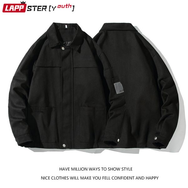 men s jackets lappster youth men solid winter colorful varsity mens japanese streetwear windbreaker man oversized cargo 230221, Black;brown
men s jackets lappster youth men solid winter colorful varsity mens japanese streetwear windbreaker man oversized cargo 230221, Black;brown
