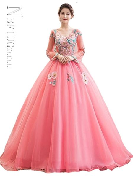 party dresses embroidery flower prom dress vneck lace up back floorlength ball gowns robe de soiree 230221, White;black
party dresses embroidery flower prom dress vneck lace up back floorlength ball gowns robe de soiree 230221, White;black