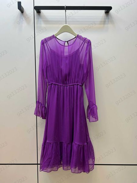 long sleeve dress ruffled mulberry silk dresses elastic waist design lace edge sling lining maxiskit temperament socialite dresses for women, Black;gray
long sleeve dress ruffled mulberry silk dresses elastic waist design lace edge sling lining maxiskit temperament socialite dresses for women, Black;gray