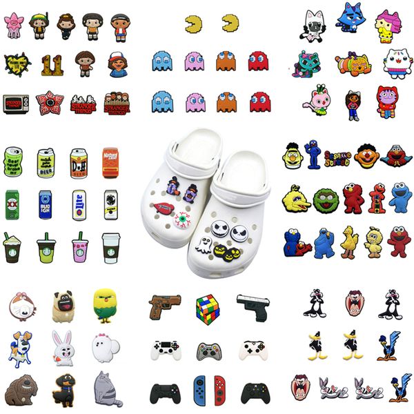 50pcs/set animated cartoon shoe charms for croc sandals accessories animal shoes decorations croc jeans kids gift wholesale, White;pink
50pcs/set animated cartoon shoe charms for croc sandals accessories animal shoes decorations croc jeans kids gift wholesale, White;pink