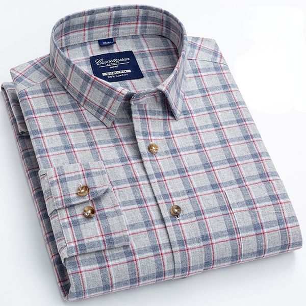 men's casual shirts 100 cotton long sleeve for men striped plaid business highgrade color spinning male social formal 230221, White;black
men's casual shirts 100 cotton long sleeve for men striped plaid business highgrade color spinning male social formal 230221, White;black
