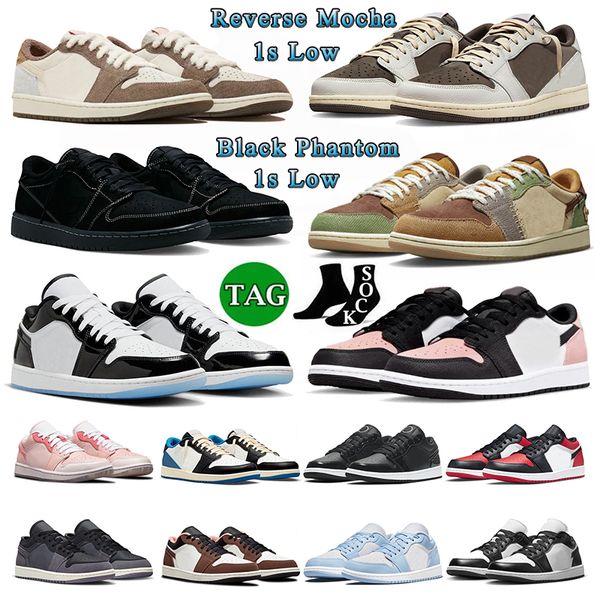 ts low 1 basketball shoes men women travis scotts 1s reverse mocha black phantom concord zion williamson voodoo year of the rabbit bred mens, White;red
ts low 1 basketball shoes men women travis scotts 1s reverse mocha black phantom concord zion williamson voodoo year of the rabbit bred mens, White;red