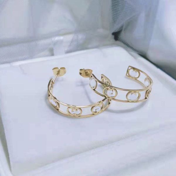 stainless steel hoop earring simple 18k gold plated 925 silver luxury brand designers heart letters hoop stud geometric famous women wedding, Golden;silver
stainless steel hoop earring simple 18k gold plated 925 silver luxury brand designers heart letters hoop stud geometric famous women wedding, Golden;silver
