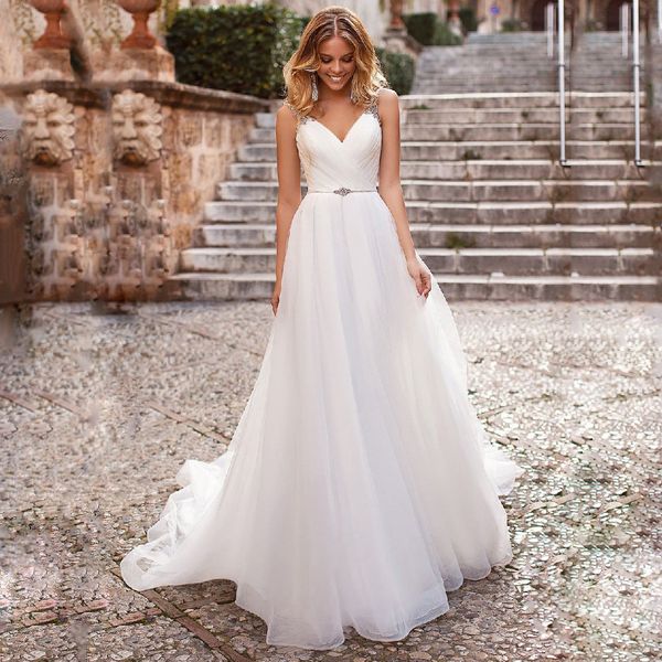 party dresses spaghetti straps backless wedding with s crystals robe de mariee bride dress v neck bridal gown 230220, White;black
party dresses spaghetti straps backless wedding with s crystals robe de mariee bride dress v neck bridal gown 230220, White;black