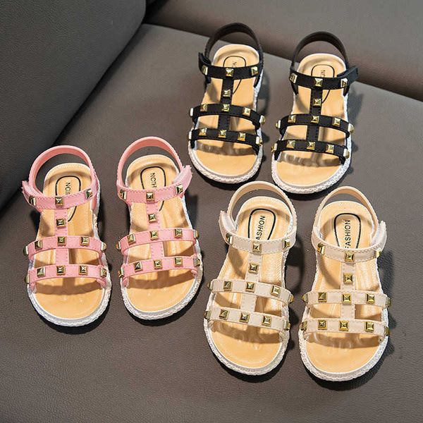 sandals 2022 open toe school students children sandals kids princess shoes fashion rivets roman sandales summer girls sandals csh1327 r23022, Black;red
sandals 2022 open toe school students children sandals kids princess shoes fashion rivets roman sandales summer girls sandals csh1327 r23022, Black;red