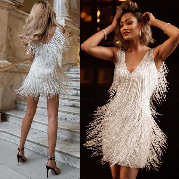 casual dresses women elegant party come bodycon clubwear shiny tassels mini bodycon dress l230221, Black;gray
casual dresses women elegant party come bodycon clubwear shiny tassels mini bodycon dress l230221, Black;gray