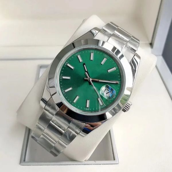 mens full automatic mechanical watches 31mm 36mm 41mm fashion ladies watch stainless steel watchband montre de luxe self-wind wristwatch for, Slivery;brown
mens full automatic mechanical watches 31mm 36mm 41mm fashion ladies watch stainless steel watchband montre de luxe self-wind wristwatch for, Slivery;brown